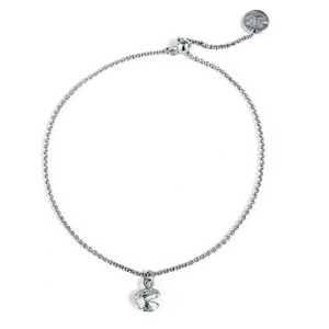 Fortune Cookie Bracelet - Silver